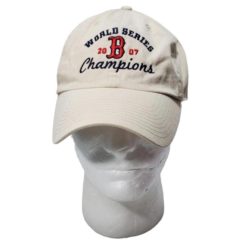 Boston Red Sox 2007 World Series Champions Strapback Hat Cap Twins Enterprise